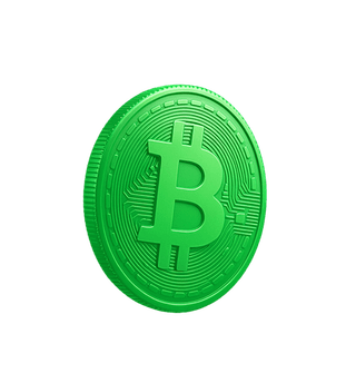 Drijvende kaart waarop data-analyse van de cryptomarkt wordt weergegeven